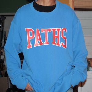 Blue H&M "Paths" Sweatshirt